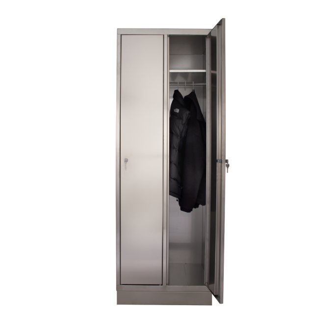 Garderobenschrank aus Edelstahl  G002
