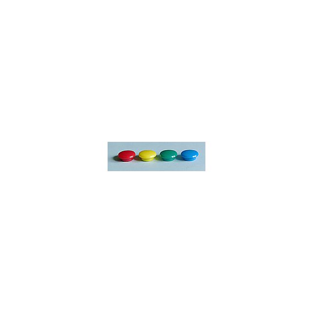 Magnete 12 Stück bunt
