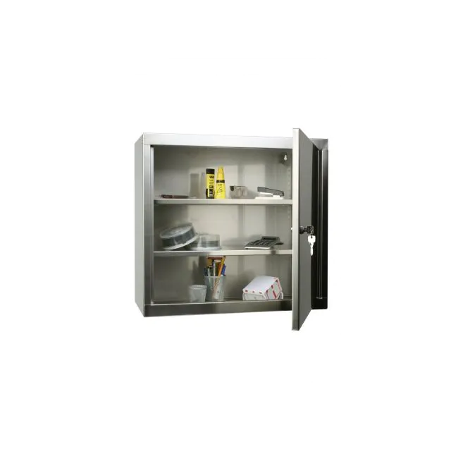 Edelstahl-Hängeschrank