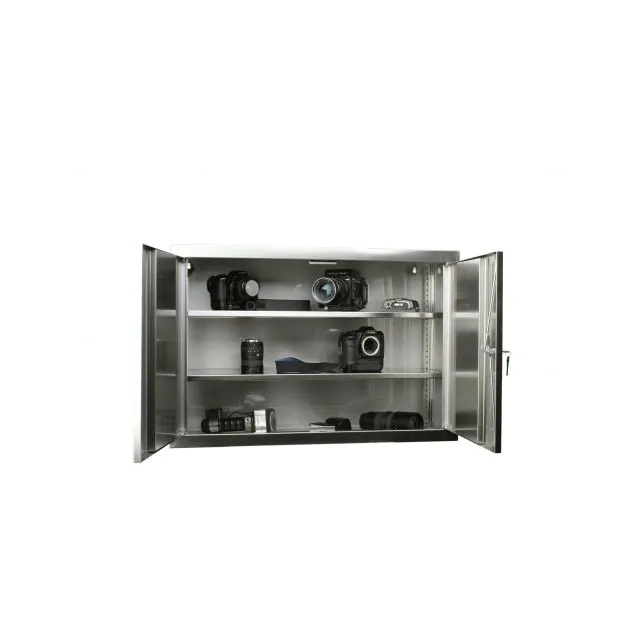 Edelstahl-Hängeschrank