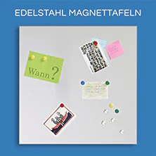 Edelstahl Magnettafeln