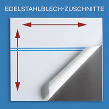 Edelstahlblechzuschnitte