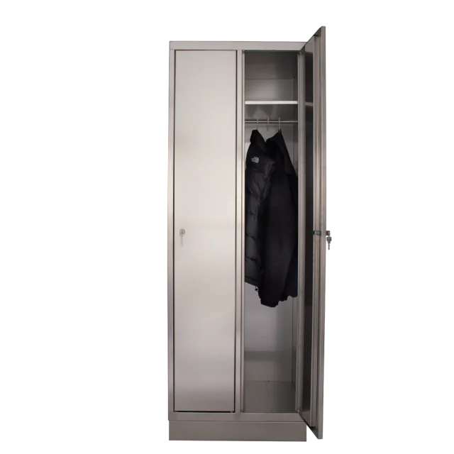 Garderobenschrank aus Edelstahl  G002