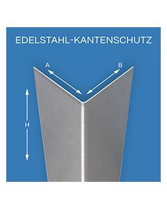 Edelstahl Winkel >> Edelstahl Kantenschutz 